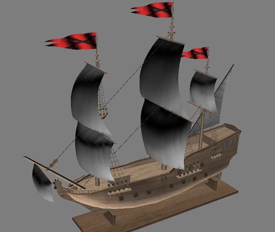 Модели кораблей: Парусник